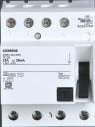 5SM3646-0 Residual current operated circuit breaker 4-pole type AC In: 63 A 300 mA Un AC 400 V