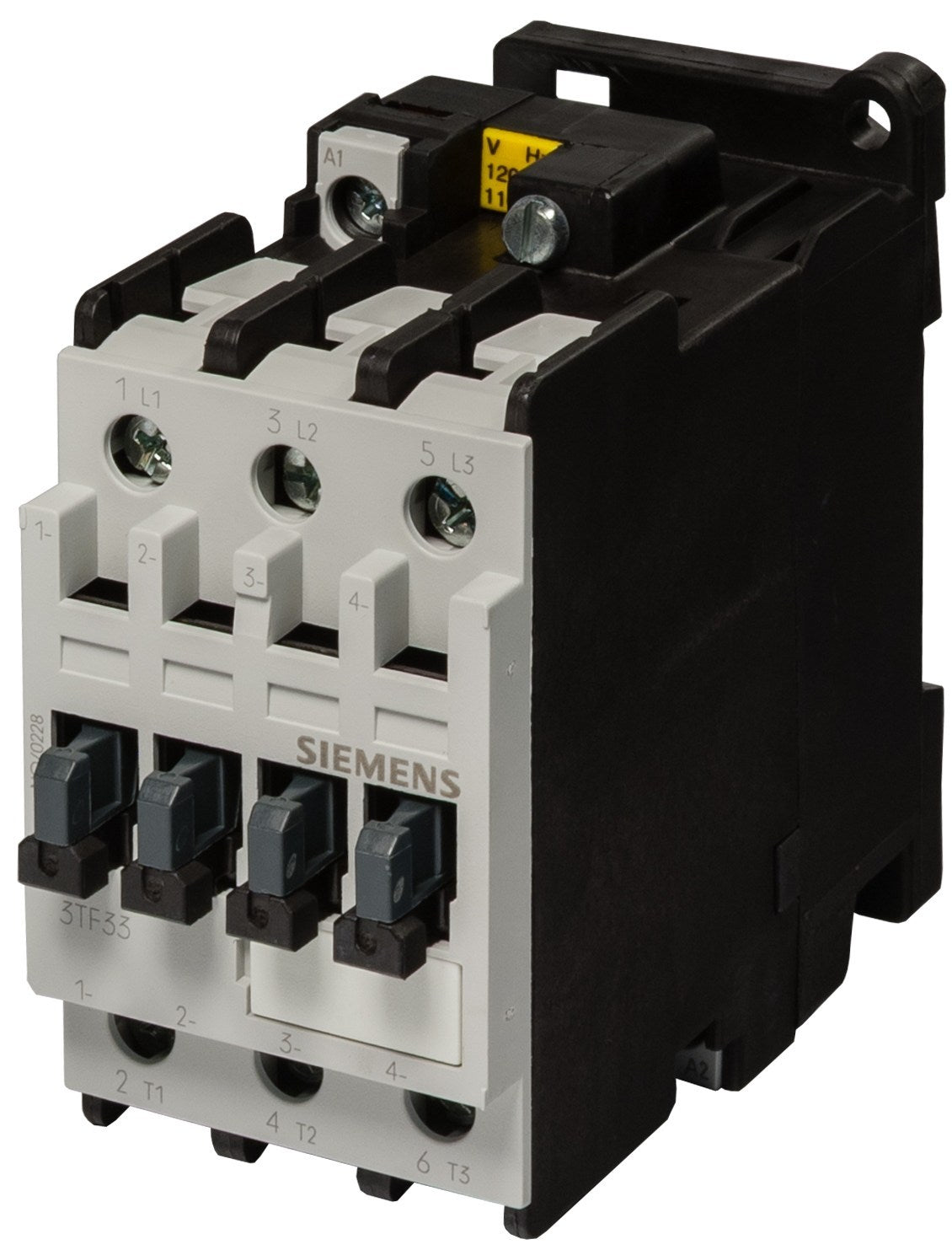 3TF3300-0AP0 CONTACTOR SIZE 1 3POLE AC3 11KW 400 380V WITHOUT AUXILIARY CONTACT AUX CONT BLOCKS F PLUGGING ON AC OPERATION AC 230 220V 50HZ 276 264V 60HZ